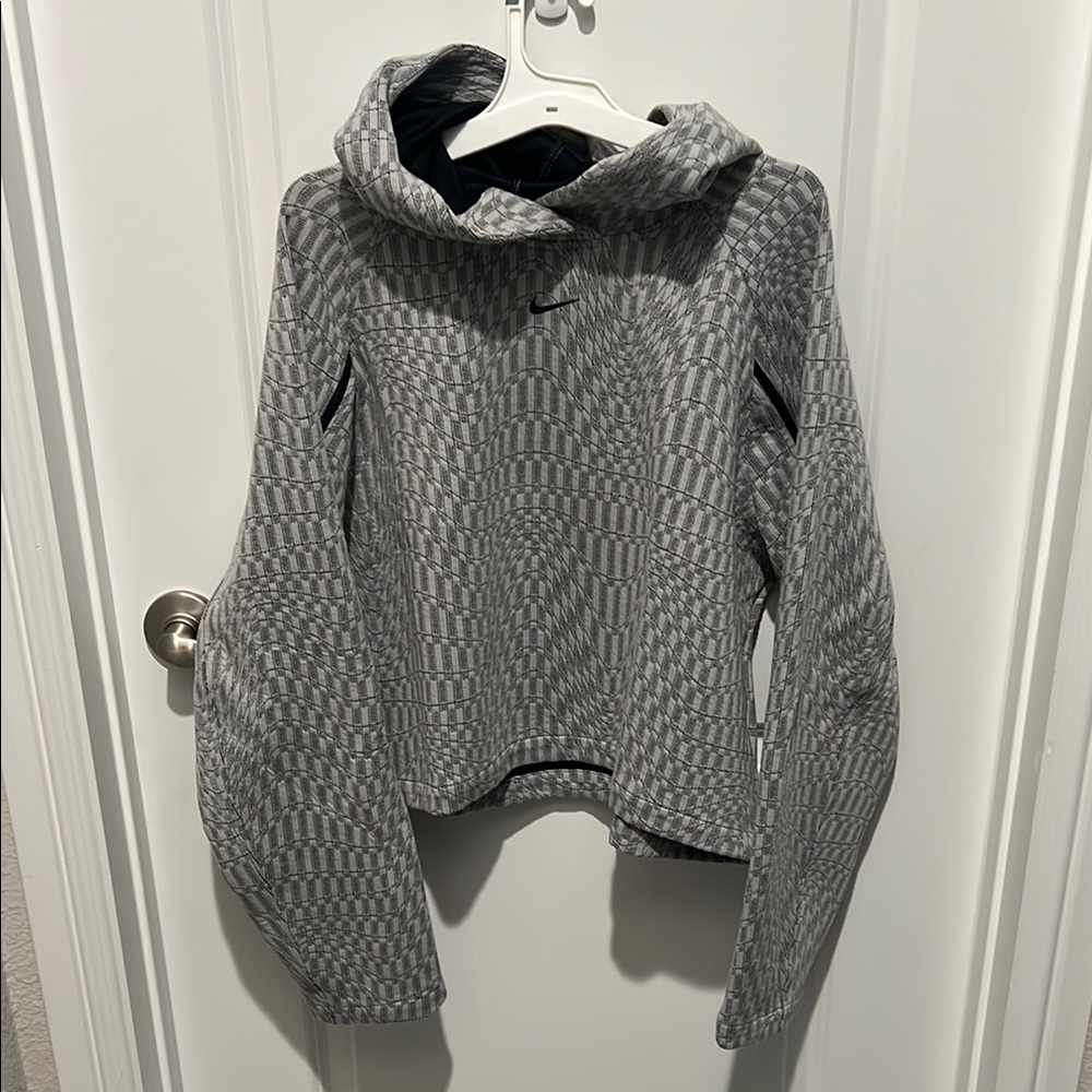 Nike Women's Gray Hooded Sweater